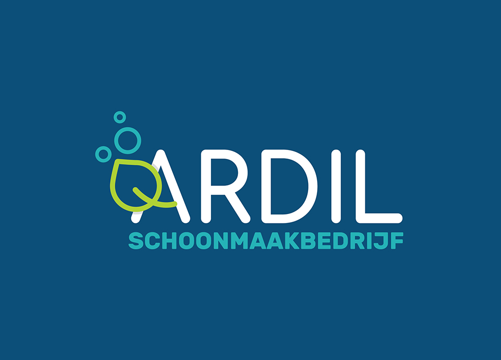 Logo ontwerp Ardil schoonmaakbedrijf