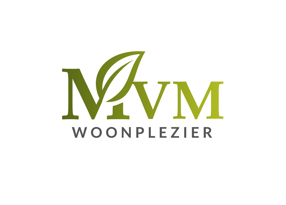 Logo ontwerp MvM Woonplezier